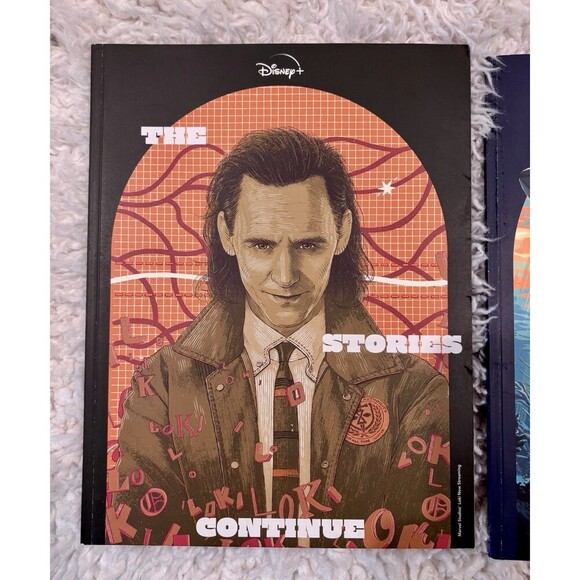 3 Disney+ 2021 THE STORIES CONTINUE Illustrated Mags Comics Loki Shark Cruella - Picture 3 of 13